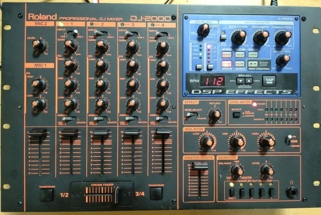 【Roland】ローランドプロフェッショナルDJ MIXER DJ-2000 1998-09-roland_dj2000-1-