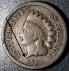 1860 INDIAN HEAD CENT - GOOD *POINTED BUST* Only 1,000,000 Minted