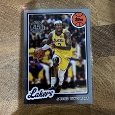 Topps 2025-26 Jarred Vanderbilt Insert #80BK-50 Los Angeles Lakers Basketball