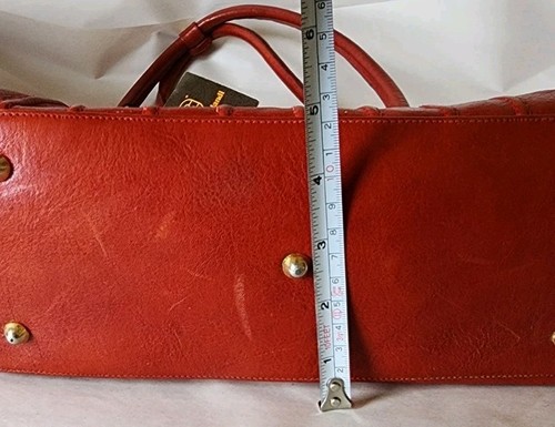 Marino Orlandi Designer Leather Handbag Made In Italy Org. Tags - Picture 3 of 14