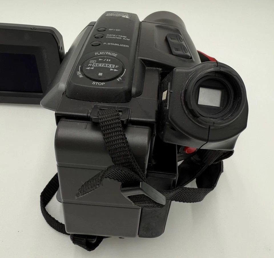 Vintage 1998 JVC Video Camcorder Camera GR-AXM300U Untested - Image 4 of 4