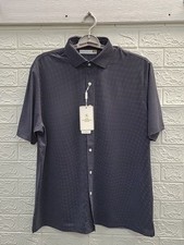 New Hart Schaffner Marx Performance Short Sleeve Shirt Men's US Size L
