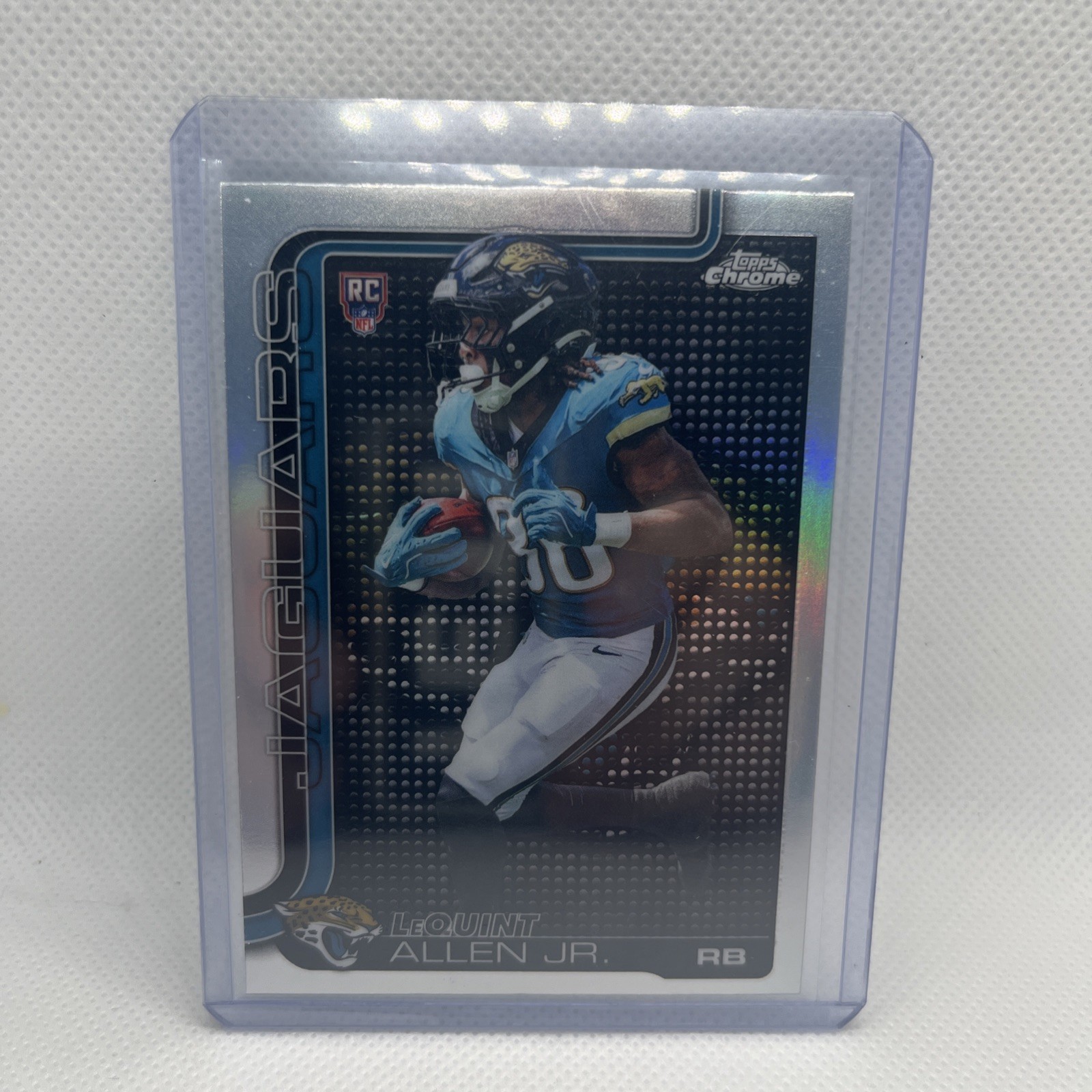 LeQuint Allen Topps Chrome #384 Lightboard Logo