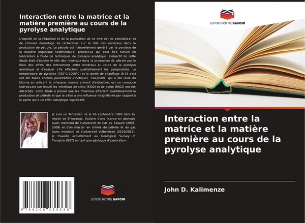 John D. Kalimenze | Interaction Entre La Matrice Et La MatièRe PremièRe Au...-image