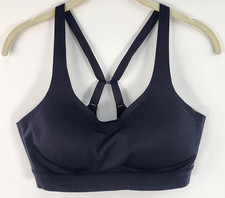 Lululemon Fine Form Sports Bra Women's 36C Black Med Impact Training Adjustable