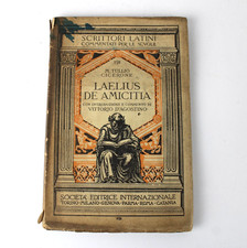 Laelius de amicitia Scrittori latini commentati per le scuole M. Tullio Cicerone