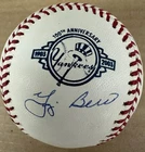 Yogi Berra Signed Baseball 100th Anniv Yankees Logo JSA Cert. Auto Ultra Clean!