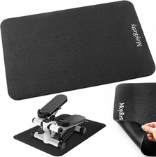 Non-Slip Workout Mat for under Desk Elliptical 23.6X15.7 Inches , Ellipse Leg Ex