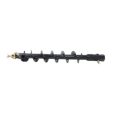 Heavy Duty 6'' x 48'' Auger Bit for Skid Steer Post Hole Digger, 2'' Hex Drive