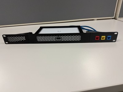 Ubiquiti UniFi UCG-Fiber Cloud Gateway Custom 1u Rack Mount (3-Port)