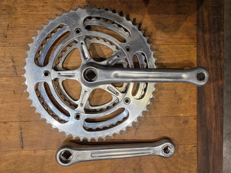 Campagnolo Nuovo Record Triple Crankset - 170 mm arms • 54 x 47 x 32