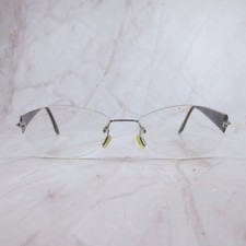 Lindberg Spirit Titanium Rimless Eyeglasses Brown Silver Denmark T50-135