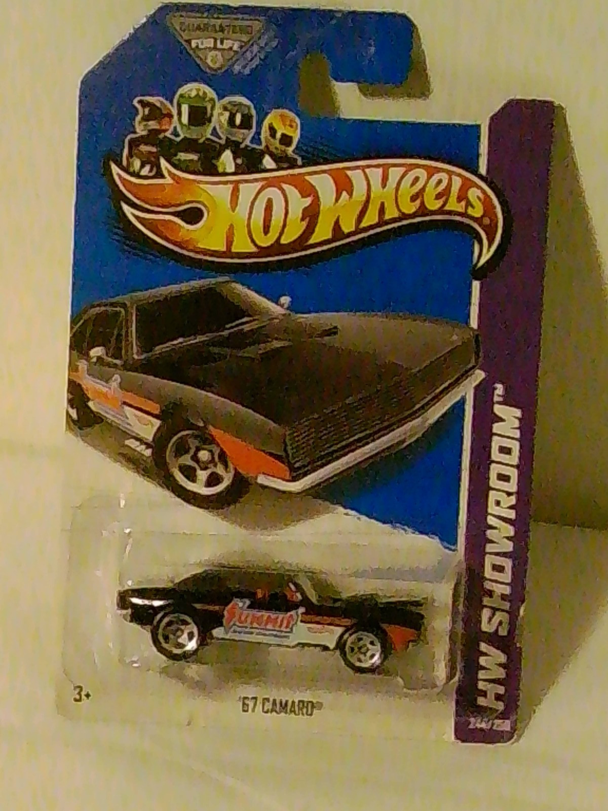 Hot Wheels 2013  '67 Camaro  HW Showroom  Opening Hood  High Dash Variation