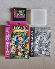 LEGEND OF ILLUSION SEGA GAME GEAR COMPLETE IN BOX VERY GOOD CONDITION