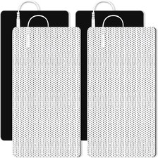TENS Unit Replacement Pads for Waist and Lower Back Pain Relief 4X8" Large TENS