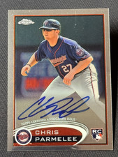 2012 Topps Chrome ROOKIE AUTO Chris Parmelee item 4