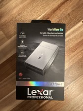 Lexar LPWF600N-1ANGL Professional Workflow Go Portable Dock Station 2-bay