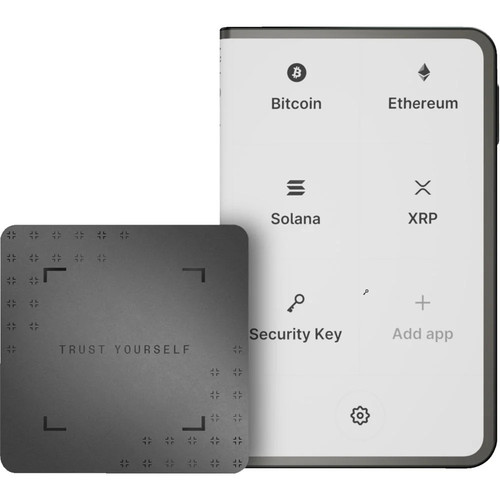 LEDGER SAS Stax + Wiederherstellungsschlüssel Crypto