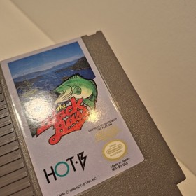 The Black Bass - Nintendo NES Video Game - Complete In Box CIB