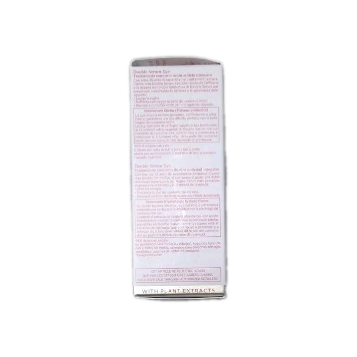 Clarins Ladies Double Serum Eye Global Age Control Concentrate 0.6 oz Skin Care