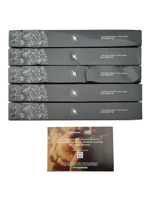 Nespresso Ristretto Intenso Original Pods 50ct, Expires 12/26