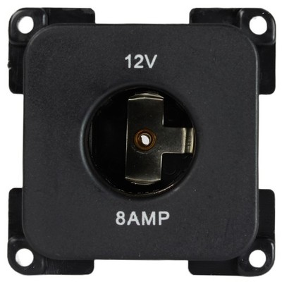 C-Line Presto Inprojal CBE 12 Volt Steckdose Wohnmobil Wohnwagen schwarz        