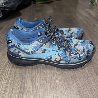 Brooks Men's 10 D Ghost 15 Blue Running Shoes Sneakers Star Eclipse Limited Edit