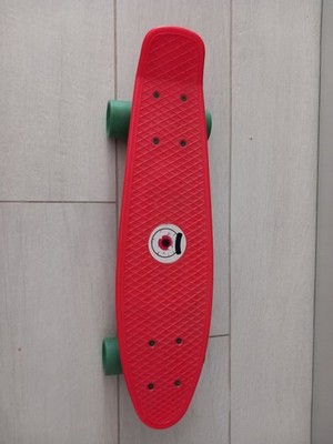 OXELO junior plastic red skateboard 