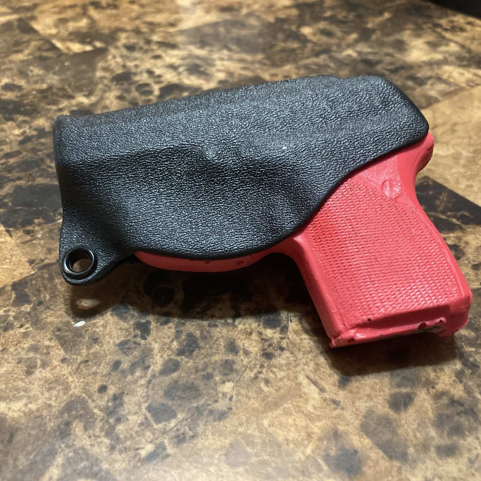 Kydex holster for Seecamp 32 and 380, inside waistband (IWB), RIGHT HAND