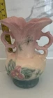 Hull Pottery Magnolia Double Handled Vase Matte USA