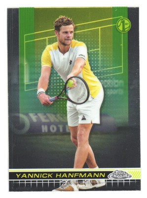2024 Topps Chrome Tennis Trading Card Yannick Hanfmann