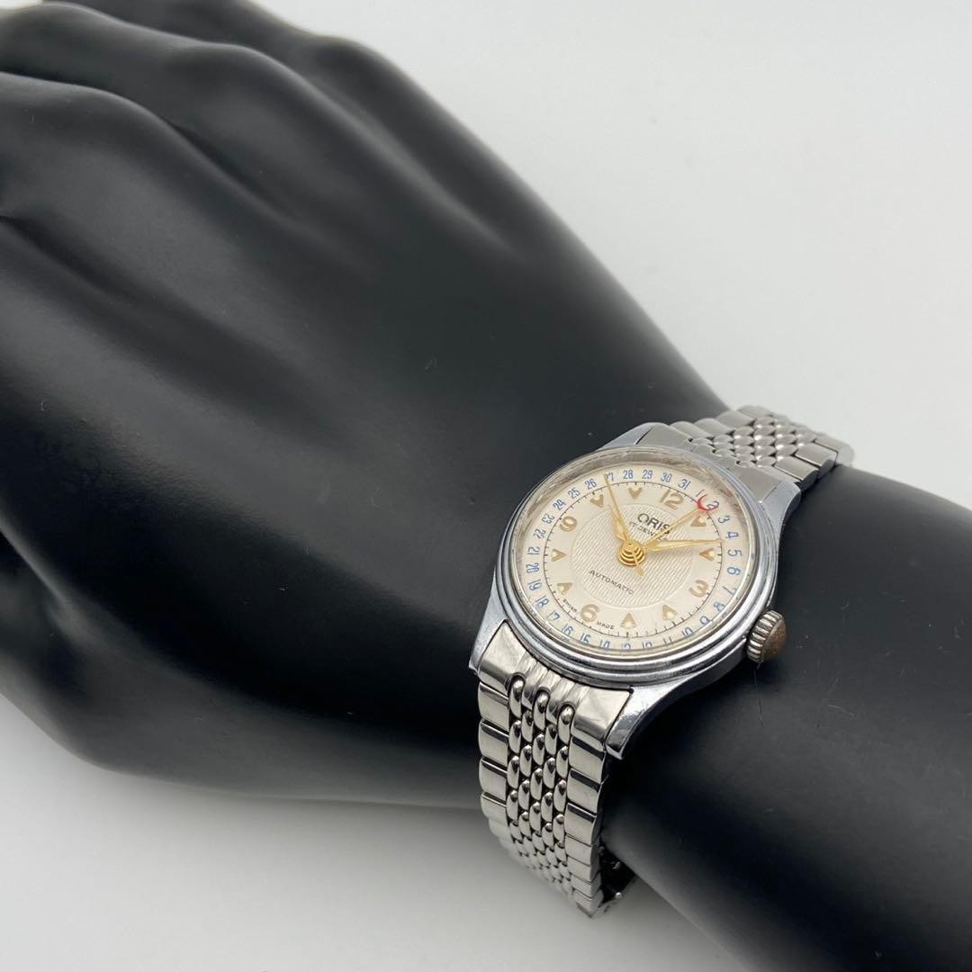 Operation Oris Pointer Date Automatic Winding Bac… - image 2