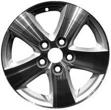 16 16x6.5 Oem Machined Aluminum Wheel Rim For 2010-2013 Dodge Grand Caravan