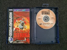Soviet Strike Sega Saturn PAL UK Complete CIB With Manual EA Retro Gaming 1996