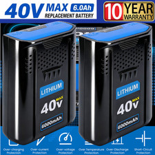 1 2PACK For Kobalt 40v MAX 6.0 Ah Extended Run Li-Ion Battery KB440-03 KB540-06