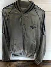 Early Rare 1982 ~ BUDWEISER ~ LIGHT AB Vintage Large Silver Driver’s Jacket