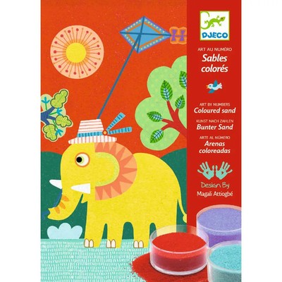 Sandbilder: Unter freiem Himmel