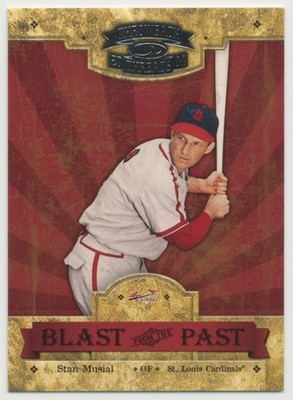 Stan Musial 2004 Donruss Throwback Threads Blast from the Past /1500 #BP-23 St.