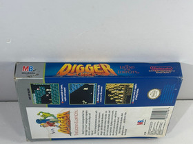 Digger T. Rock: The Legend of the Lost City (Nintendo NES) with Box