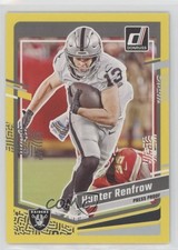 2023 Panini Donruss Press Proof Yellow Hunter Renfrow #175 1jx9