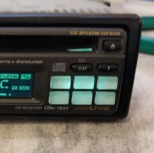 Alpine CDM-7833  faceplate Only (Used).