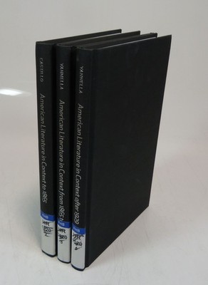 American Literature in Context to 1865, from 1865 to 1929, after 1929 (3 Vols). 
