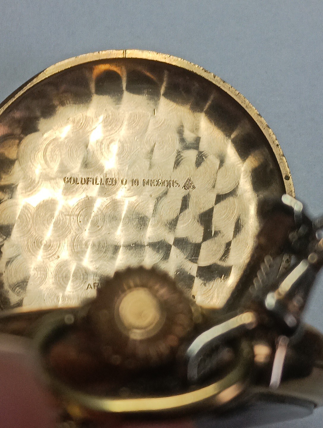 Vintage Arnex 17 Jewel Incabloc Mechanical Pocket Watch Working