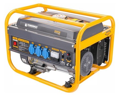 STROMGENERATOR GENERATOR BENZIN 3000W POWERMAT PM-AGR-3000M2S