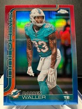 Topps NFL Chrome 2025, Darren Waller TE Dolphins, Base Chrome Refractor, # 193