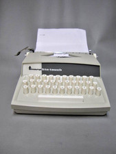 Vintage Pennys Lite-Touch Typewriter With Carrying Case Bag -- SOLD AS IS -- Rea thumbnail