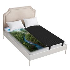Grounding Mat for Bed, PU Leather, Therapy of Grounding Bed Mat, Improves Sle...