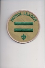 P0013 Patrol Leader patch 