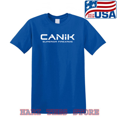 CANIK Superior Firearms Men's Royal Blue Size S to 5XL