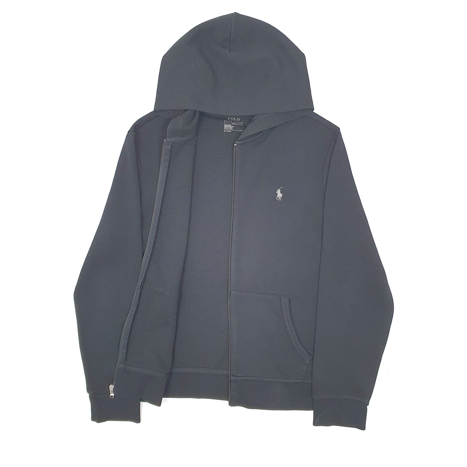 POLO RALPH LAUREN Full Zip Hoodie Jumper Sweatshirt Mens M image 2